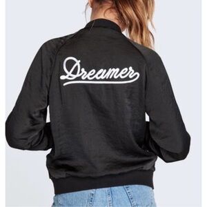 Spiritual Gangster Black Dreamer Bomber Jacket